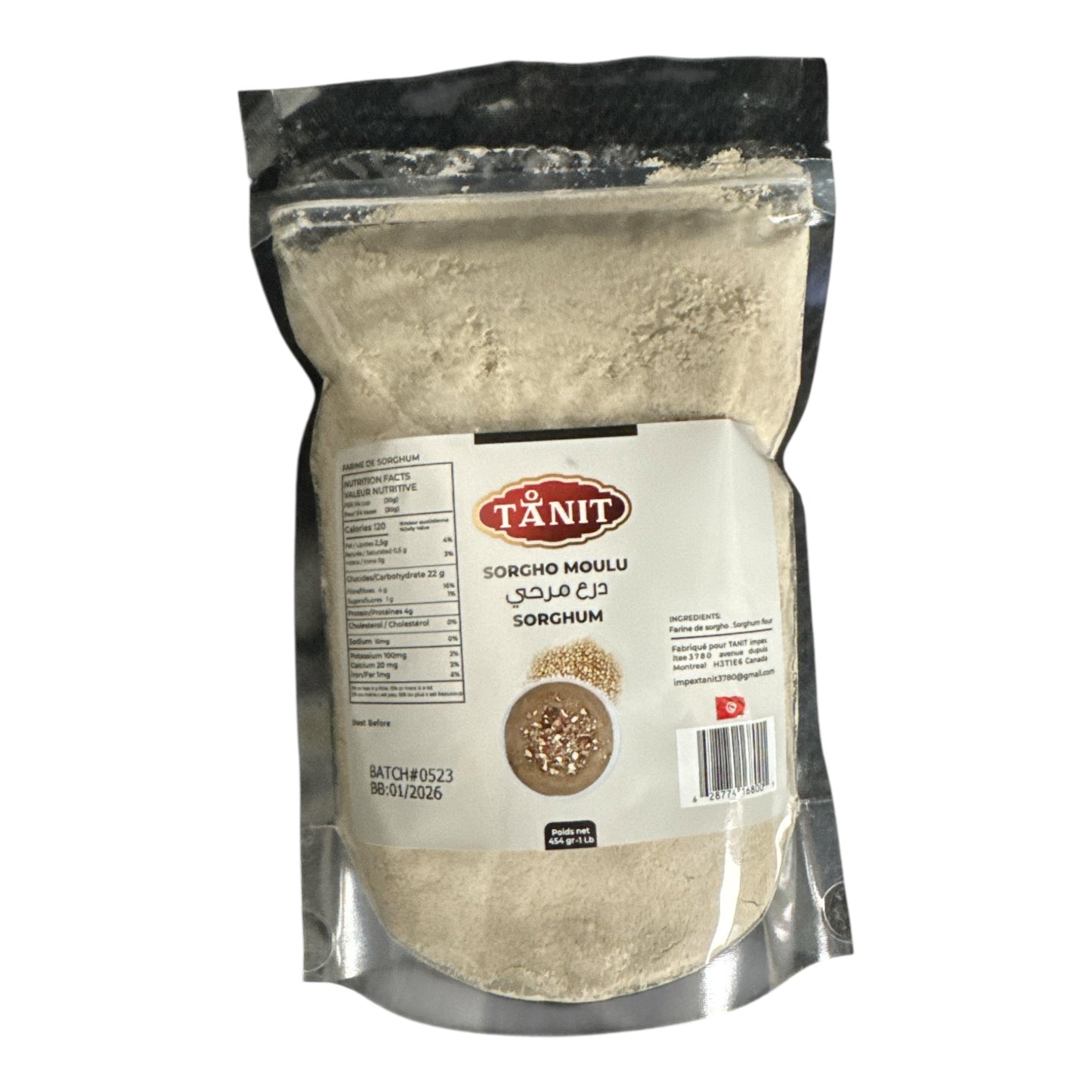 Tunisian Sorghum Nature TANIT 454g