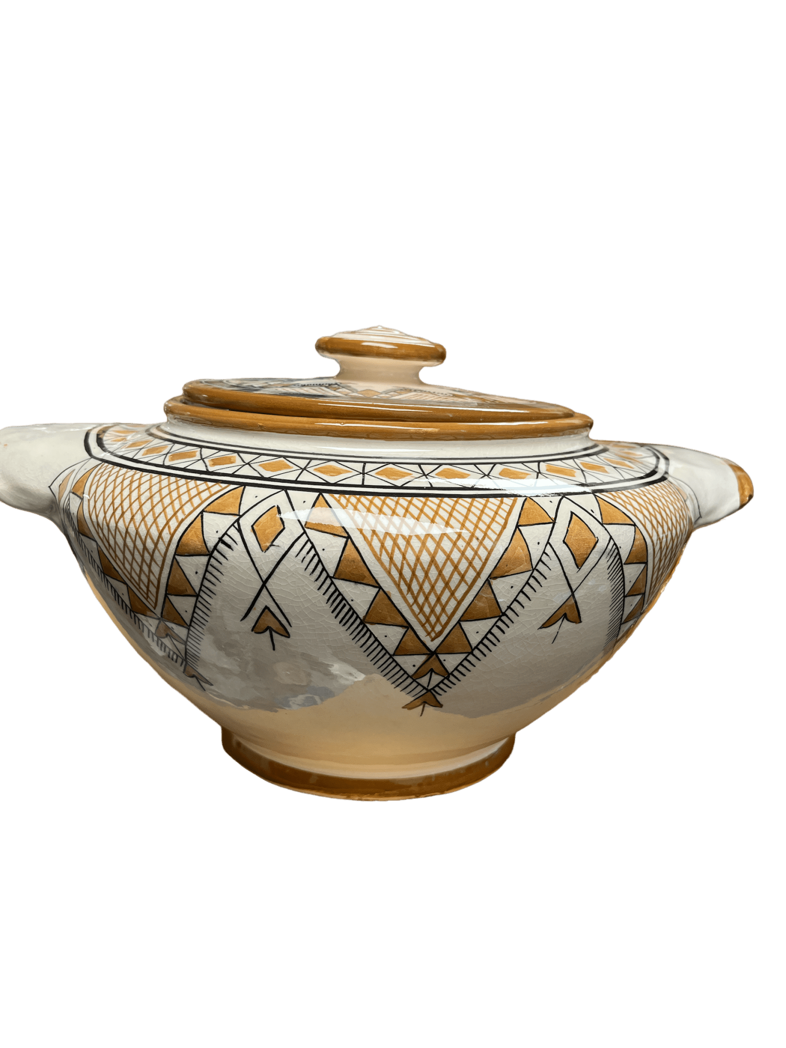 Tureen Safi ITTO 5L with 6 bowls Pottery ZaytunaMart.ca