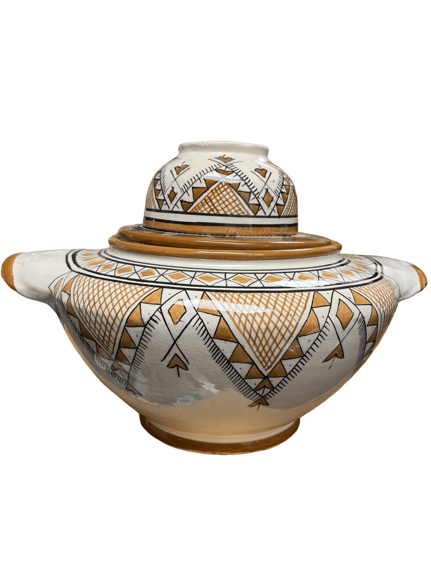 Tureen Safi ITTO 5L with 6 bowls Pottery ZaytunaMart.ca