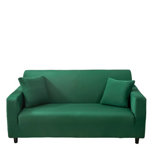 Anyhouz Sofa Cover Plain Green Style and Protection