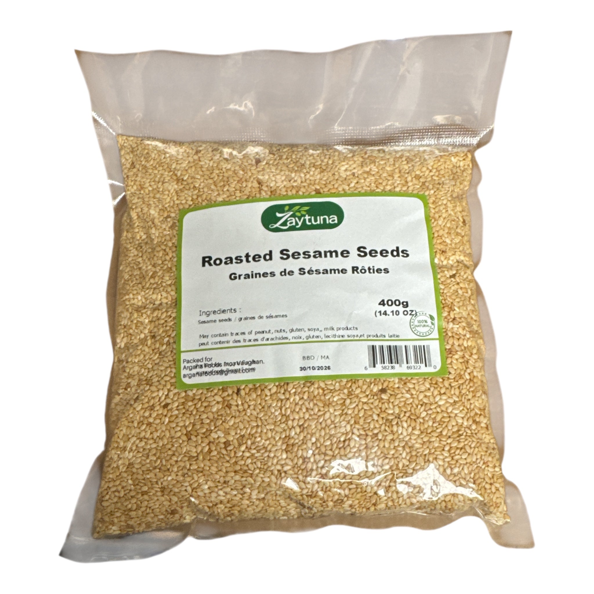 Zaytuna Roasted Sesame Seeds 400g