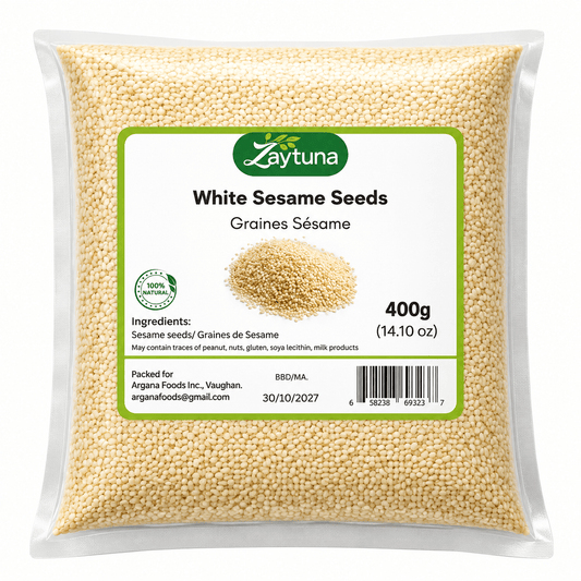 Graines de sésame blanches 400g