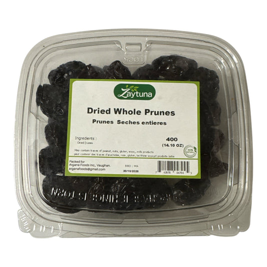 Pruneaux entiers secs Zaytuna 400g