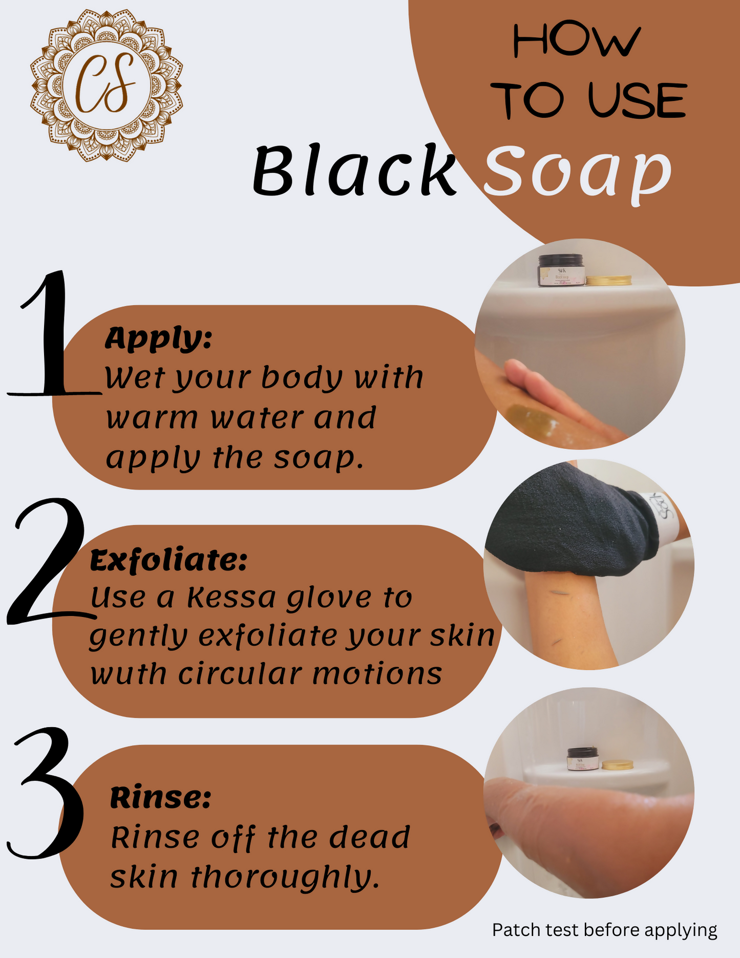 black soap how to use