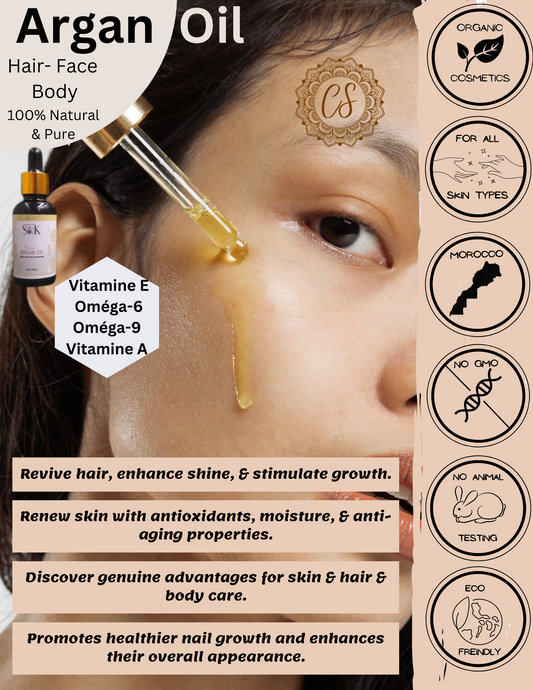 Casablanca Souk 100% Organic Moroccan Argan Oil