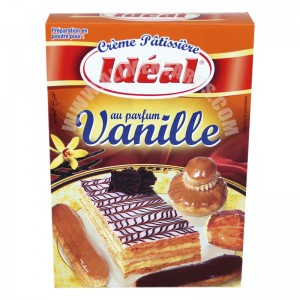IDEAL Crème Pâtissière - VANILLE- 200gr (Pastry cream- Vanilla)