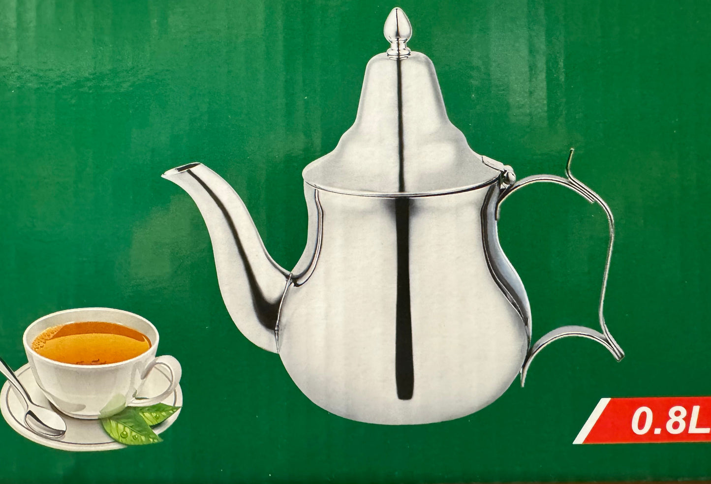 Teapot Stainless steel Lamacom 1L (8 tasses)