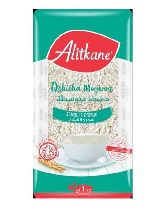 Semolina Barley Dchicha Medium Alitkane 1kg