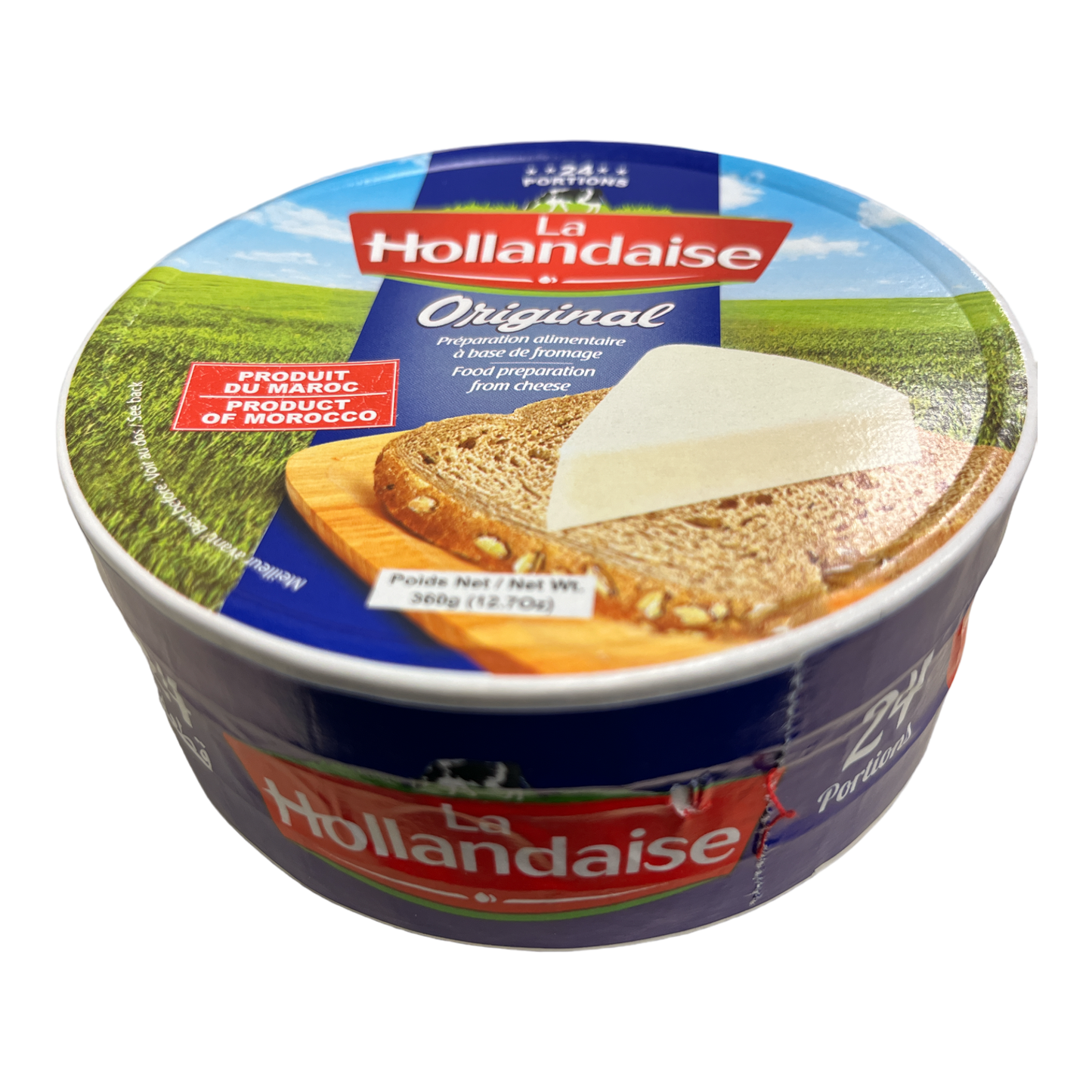 La Hollandaise Halal Original Spread Cheese 24P 360g