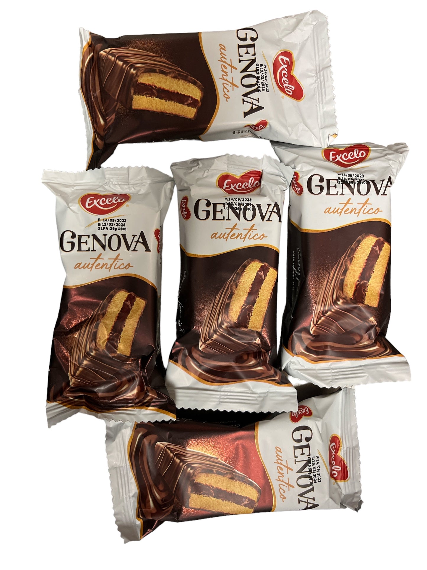Excelo Genova Chocolate Cake 5x40g