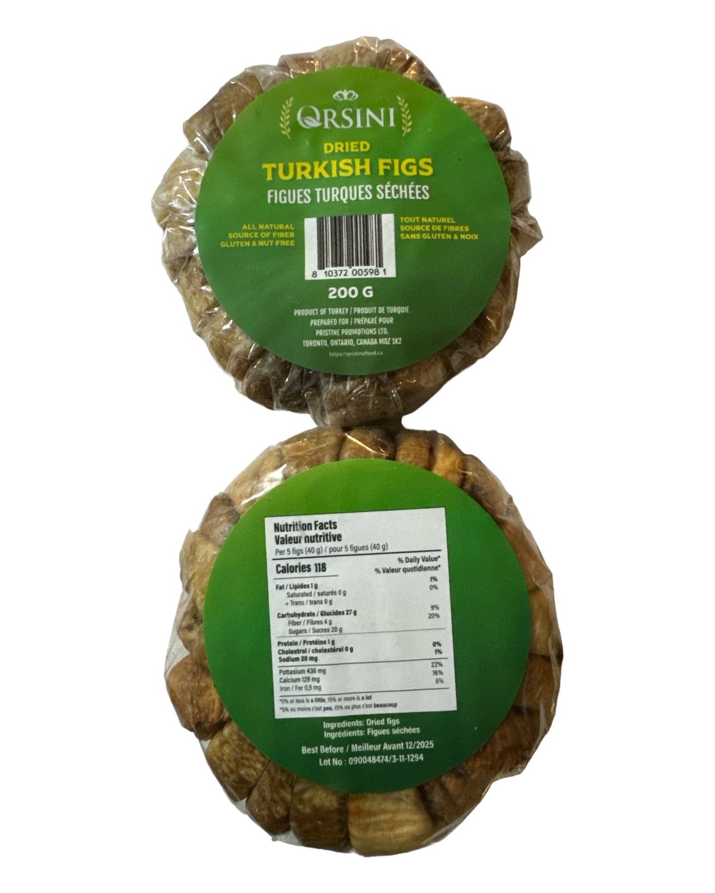 ORSINI Dry Figs fresh 2023 harvest 200g