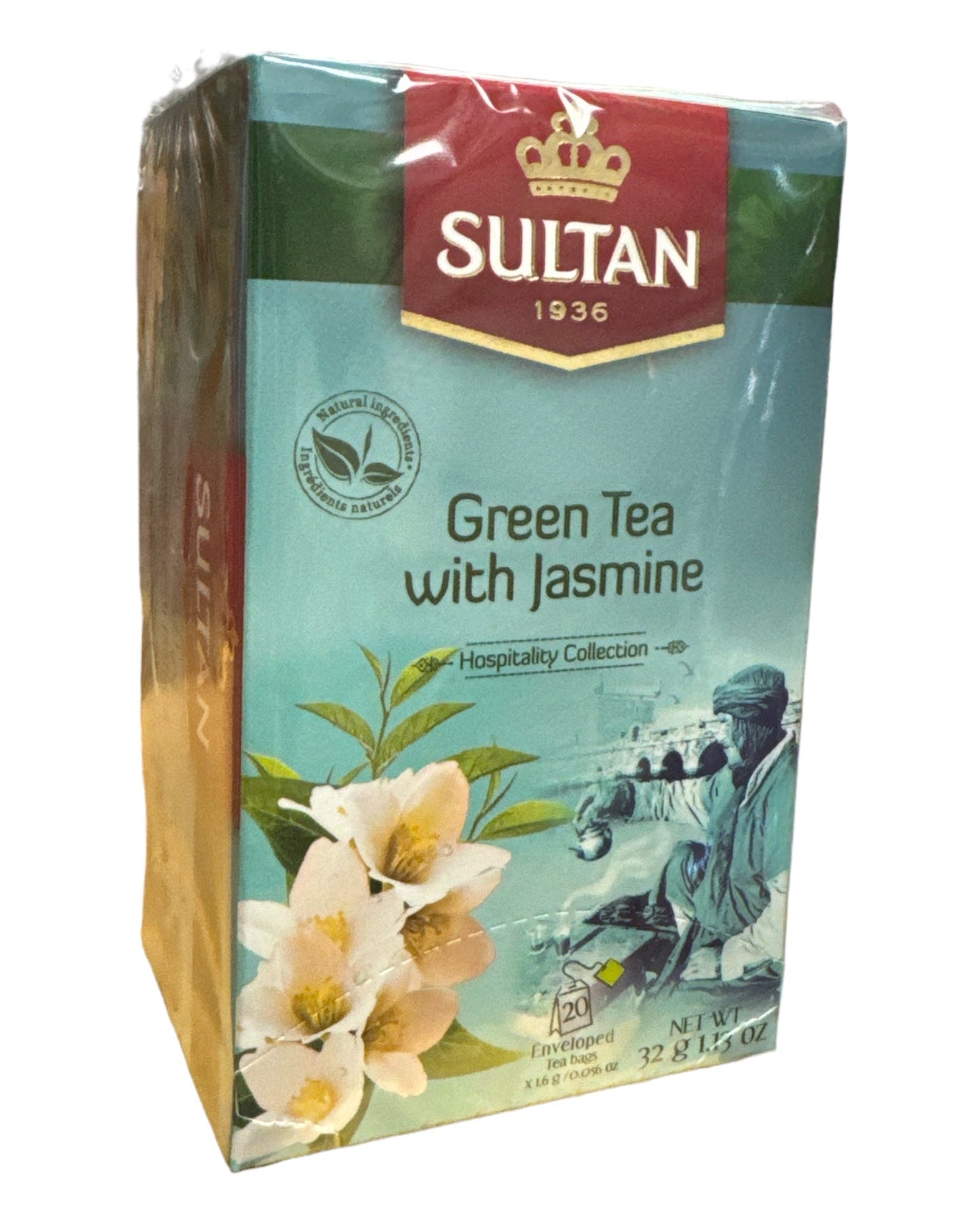 SULTAN Tisane Green Tea with Jasmine 20x bag