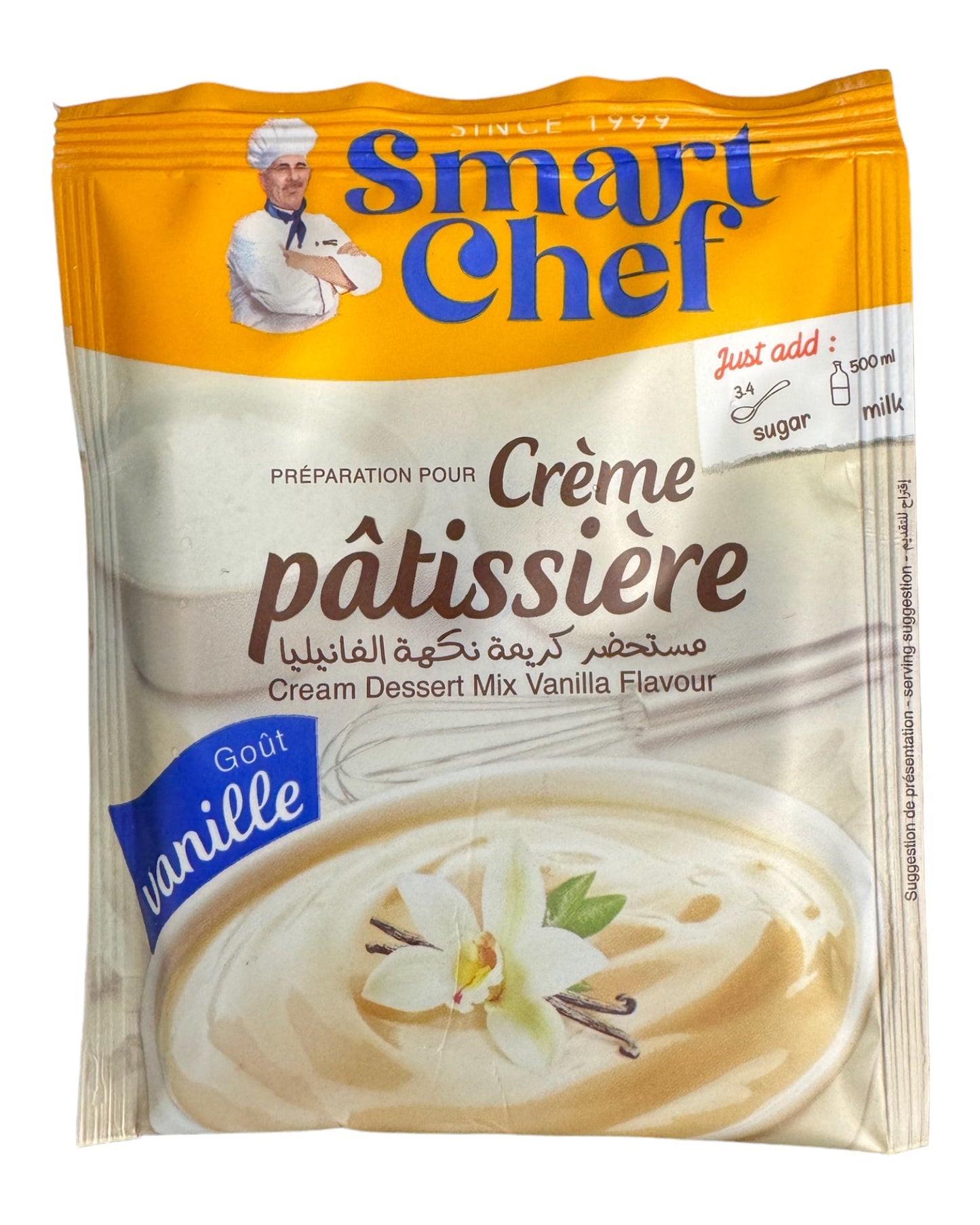 Smart Chef Cream Dessert Mix Vanilla Flavour 38g