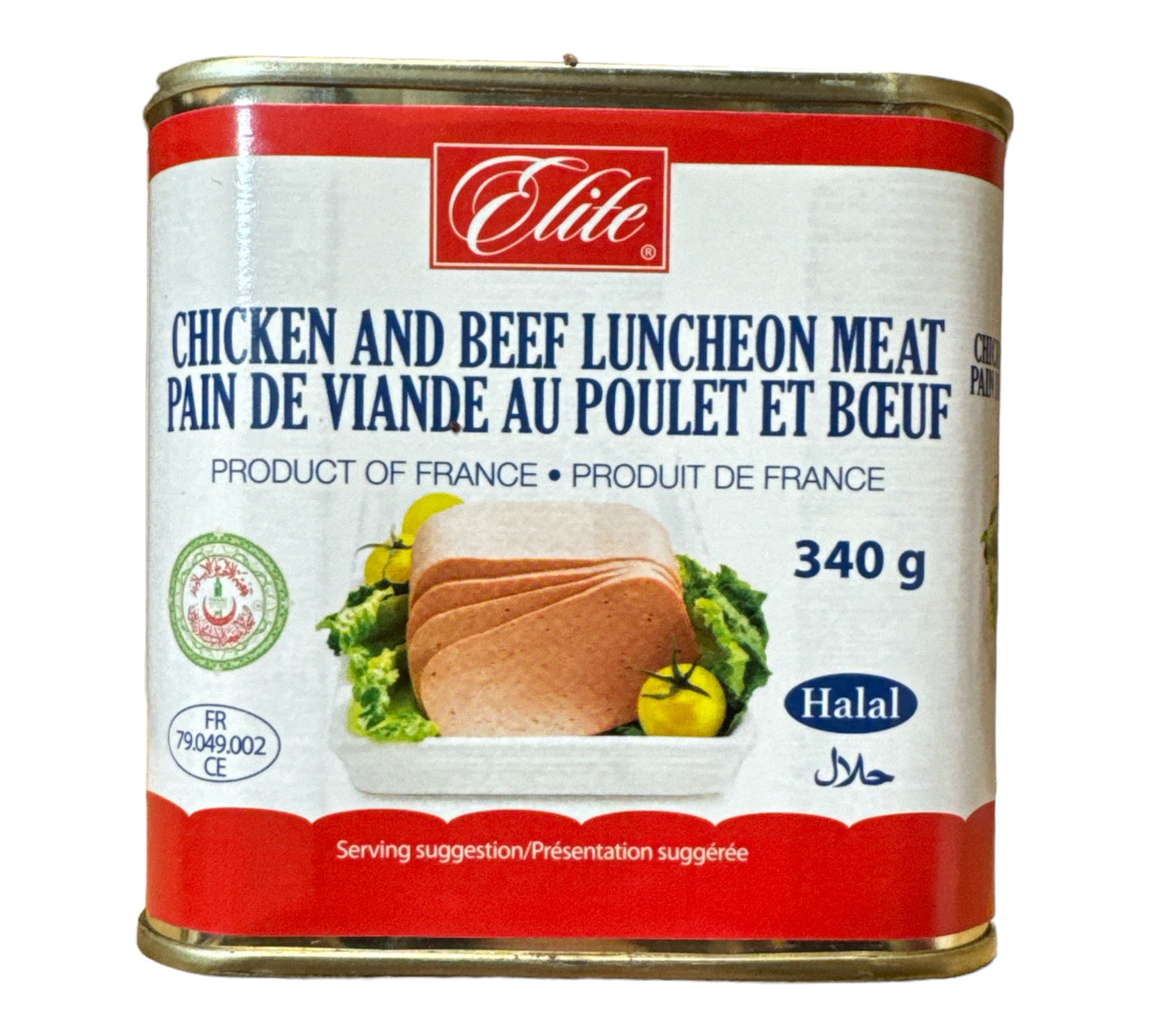 Elite Halal Chicken & Beef Luncheon Meat 340g