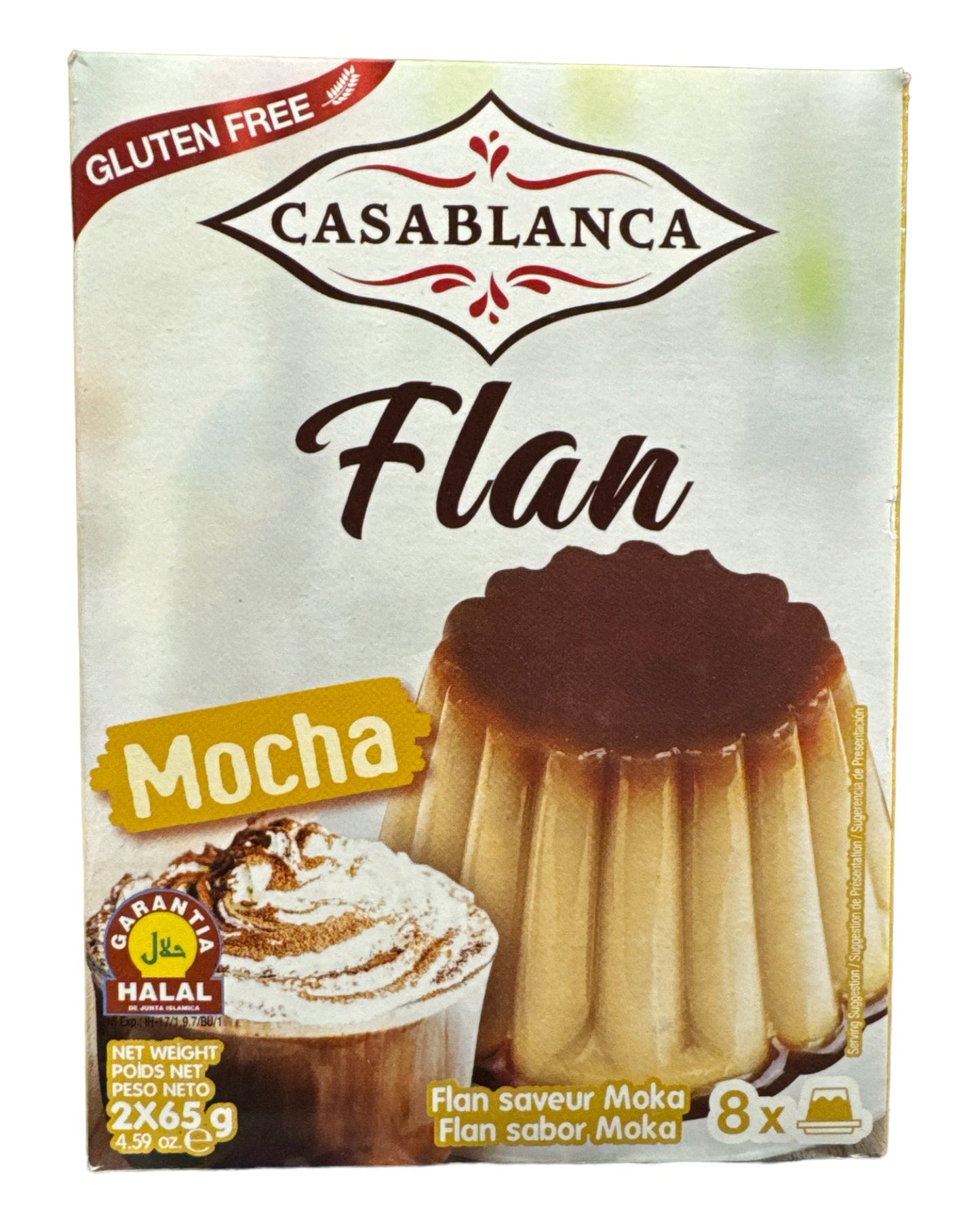 Flan Mocha Gluten Free Casablanaca 130g