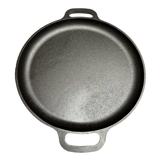 Cast Iron Flat Grill Pan for Algerian KESRA/Matlooa 35 cm