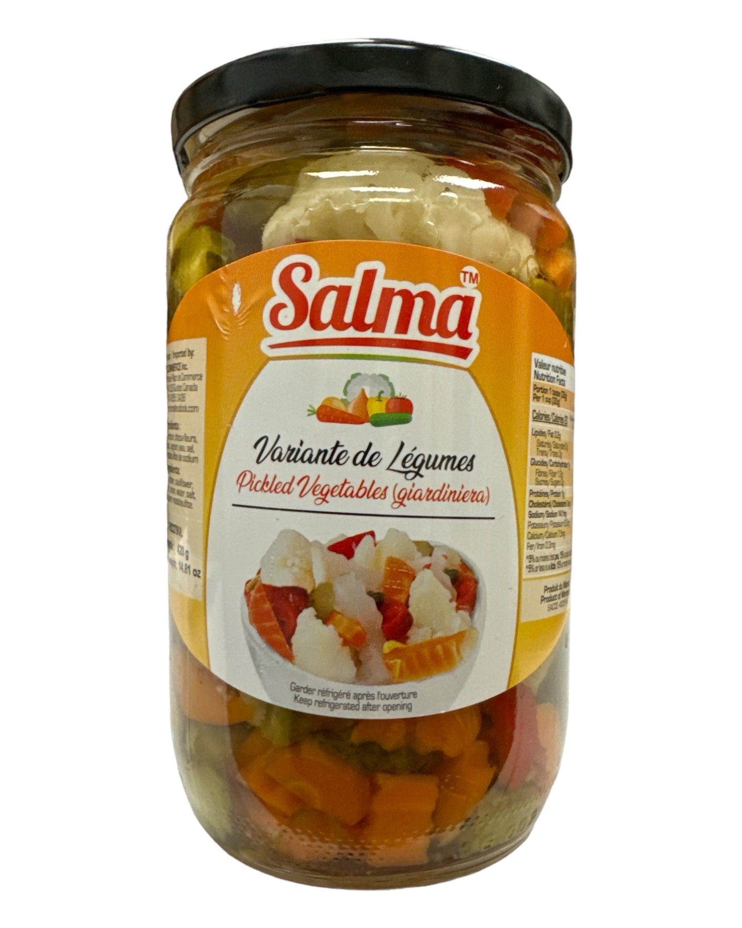 Salma Pickled Mixed Vegetables 350g Net