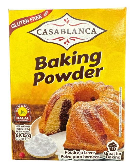 CASABLANCA Baking Powder Gluten Free 6x15g