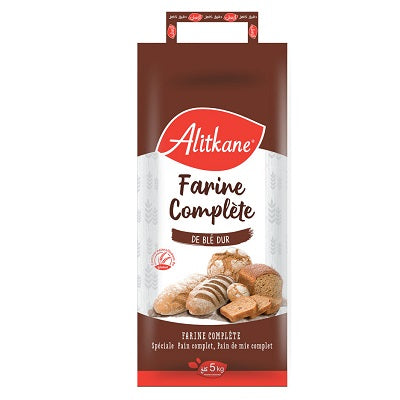 ALITKANE FARINE COMPLETE de Semoule (WHOLE FLOUR of Semolina)