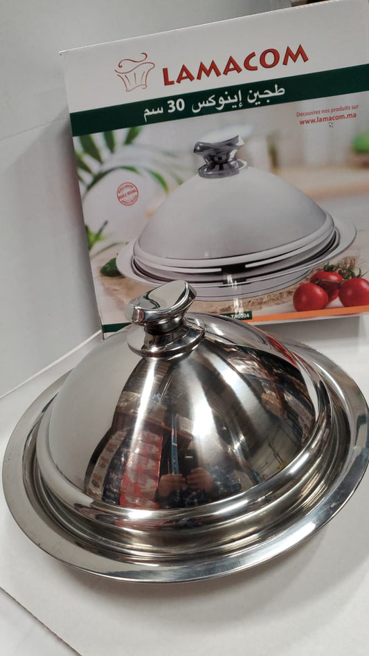 Tajine  Stainless steal Inox Lamacom 34cm