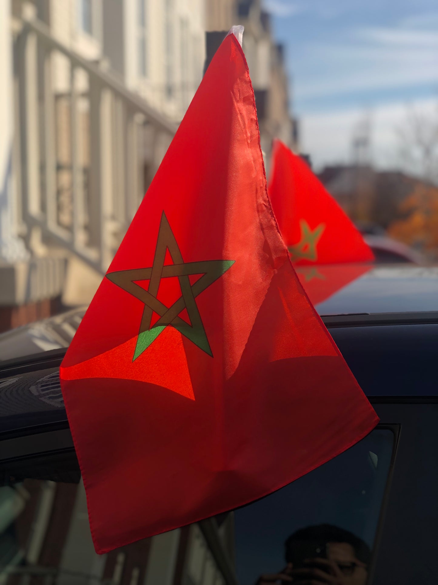 Moroccan Flags for Car (Drapeau du Maroc pour voiture)