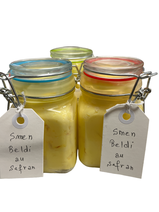 Moroccan Aged Ghee Smen Beldi with Saffron 250g