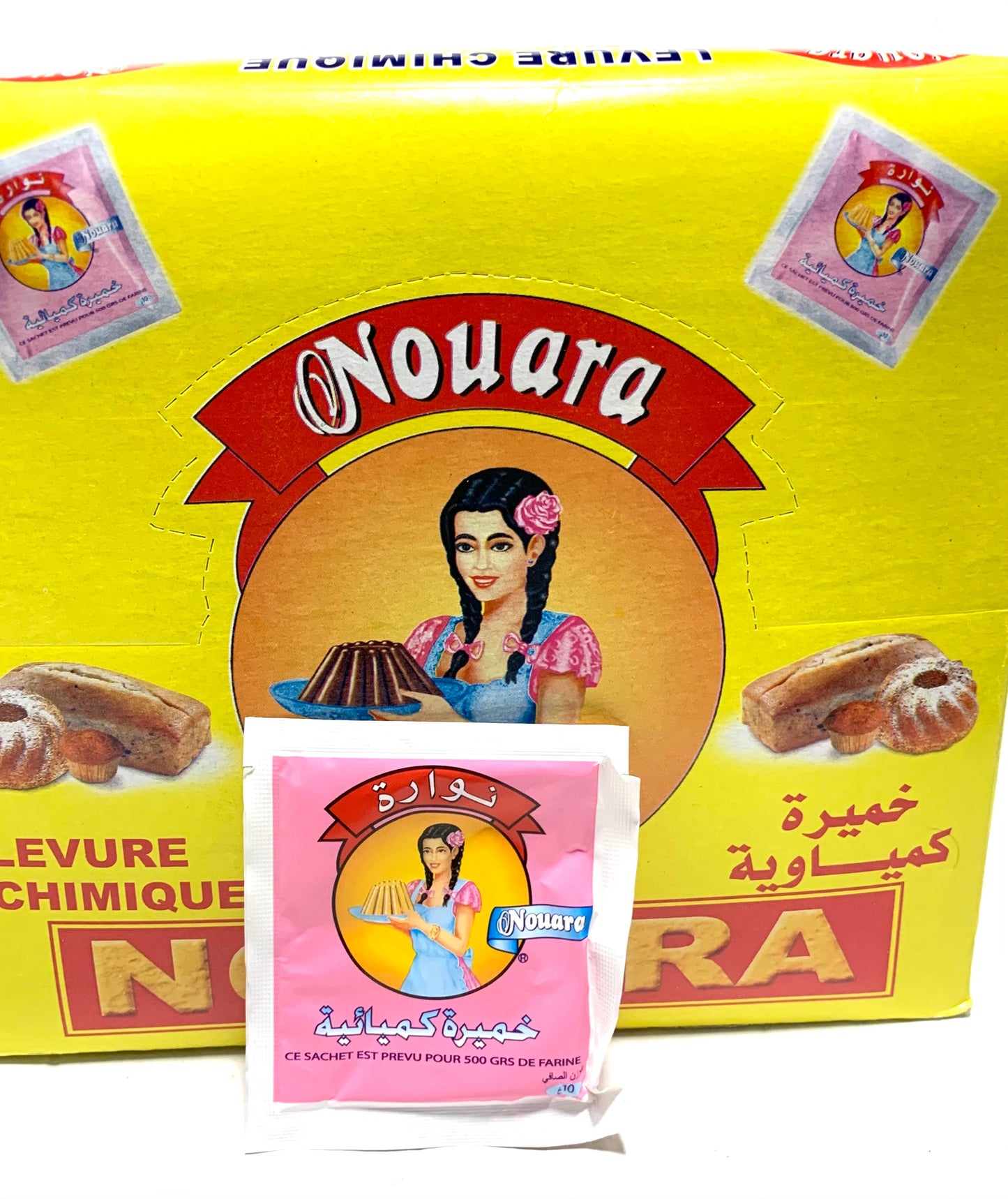 Baking powder Nouara  pack of 5x10g