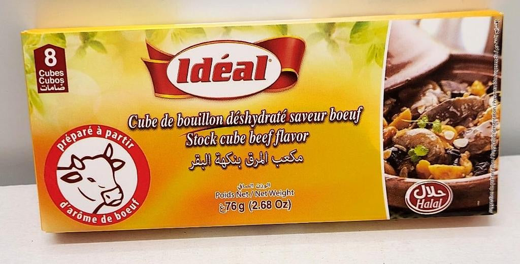 Halal IDEAL Broth Beef Flavour  8 cubes