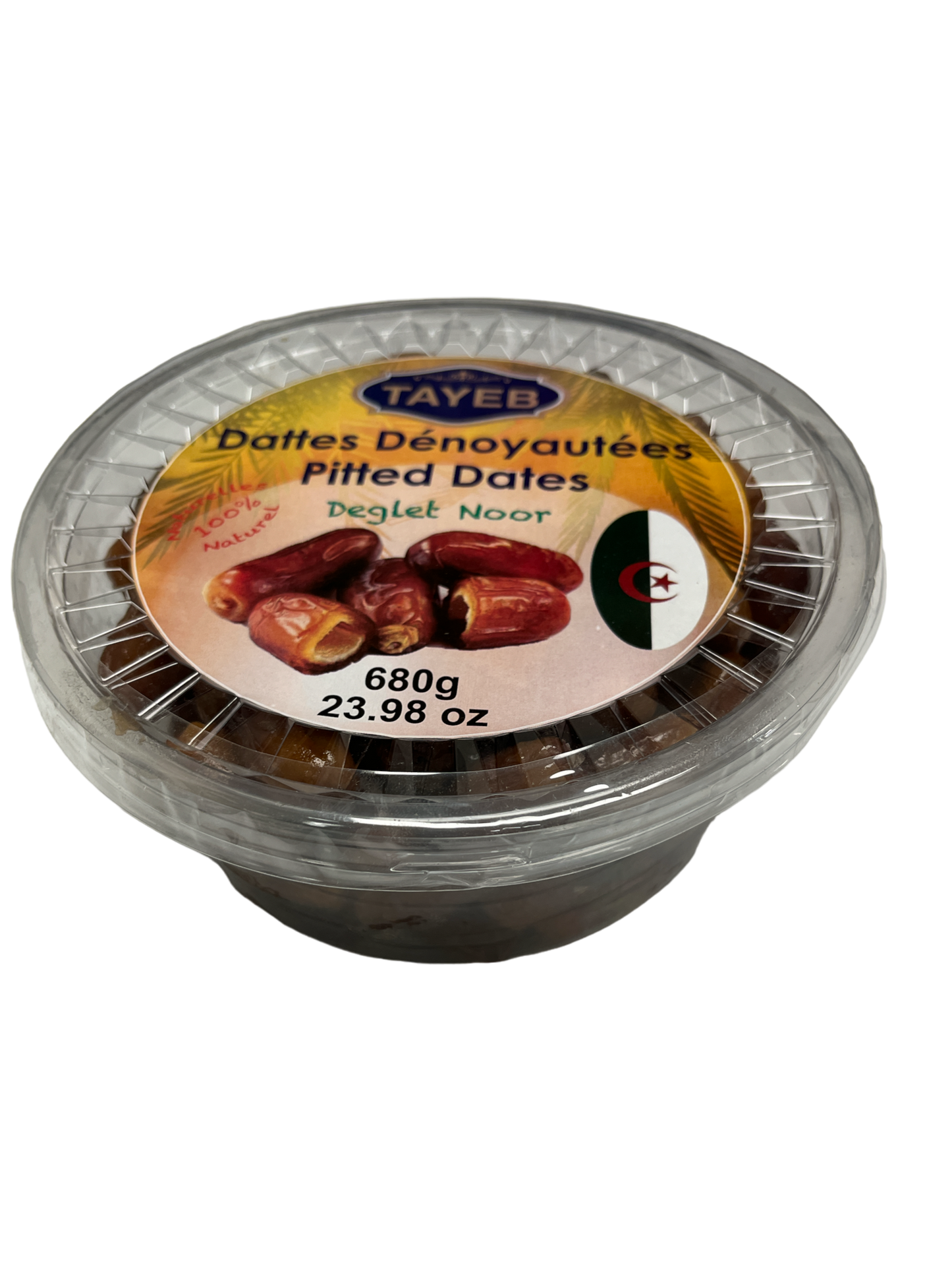 Dates Tayeb Algerian Deglet Nour pitted 680g