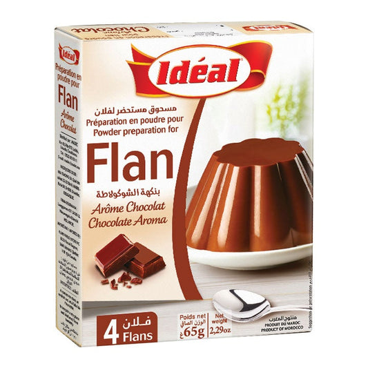 Flan Ideal custard Chocolate   60g