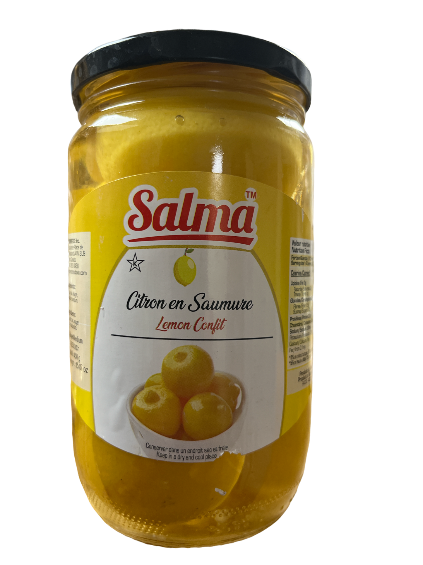 Salma Pickled Lemon jar 480g