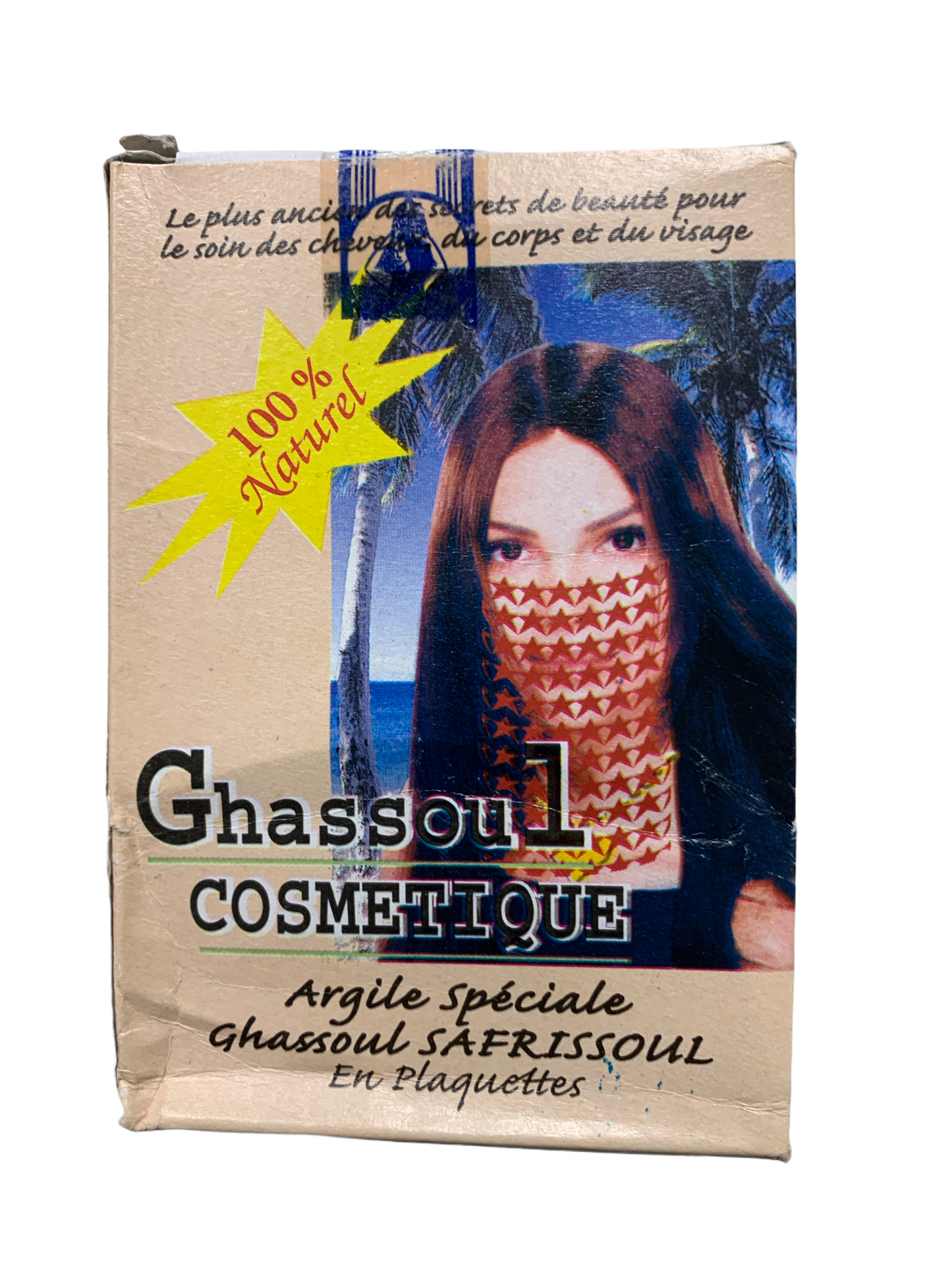 Natural cosmetic Ghassoul Clay in chips 250g