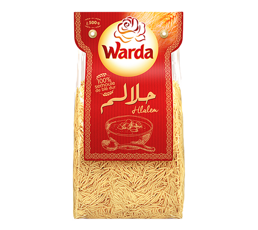 Pasta Hlalem Warda traditional 500g