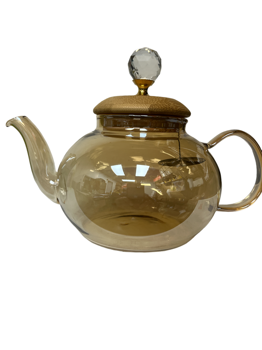 Teapot glass 0.75l