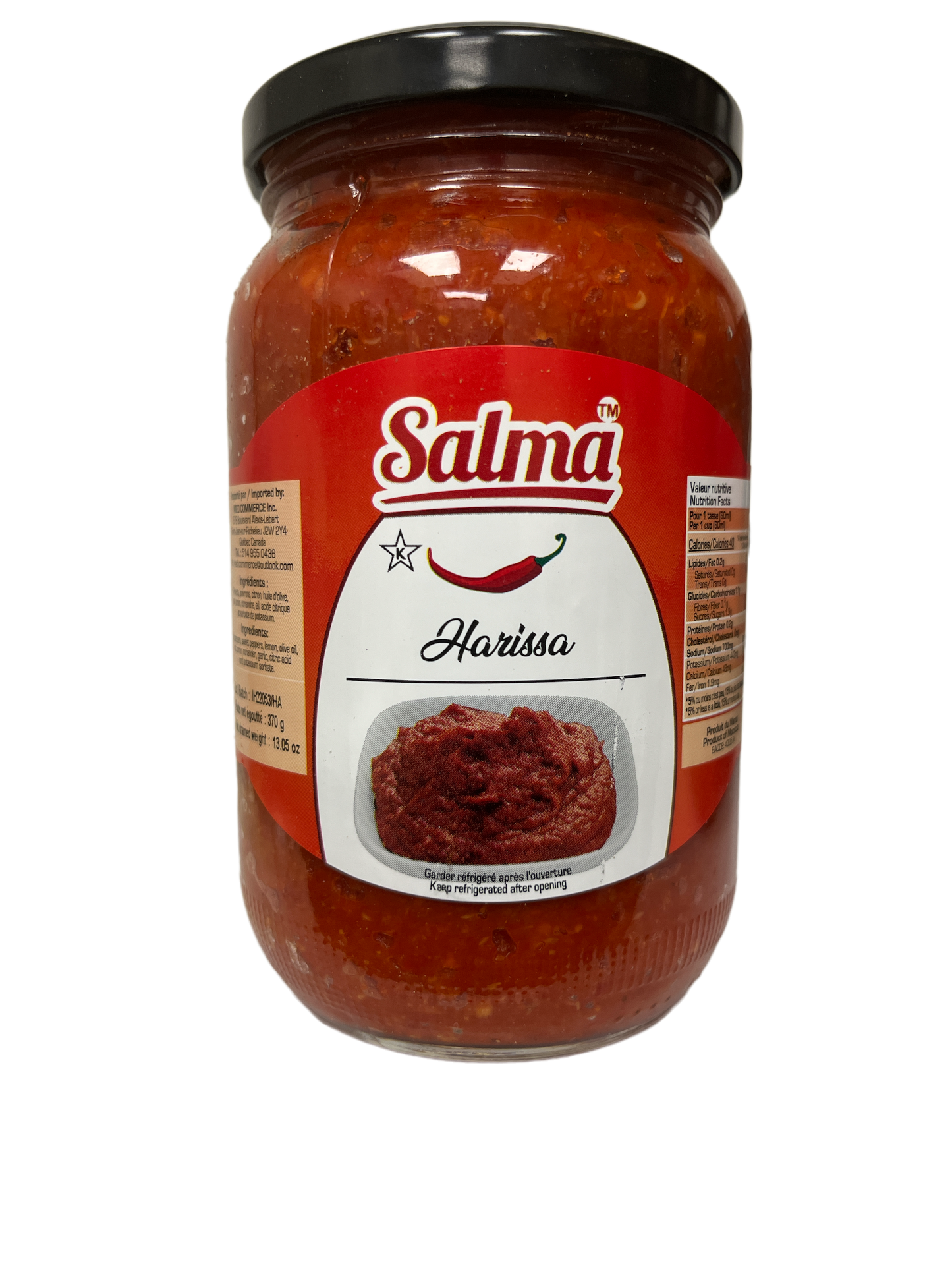Salma  Spicy Harissa Sauce 370g