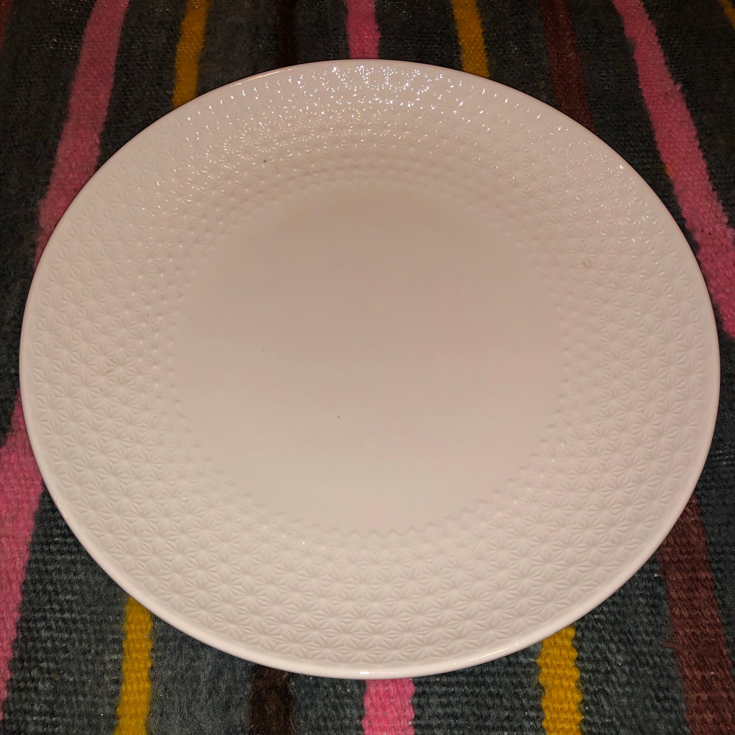 Plat céramique Blanc 36cm (Ceramic Plate White)