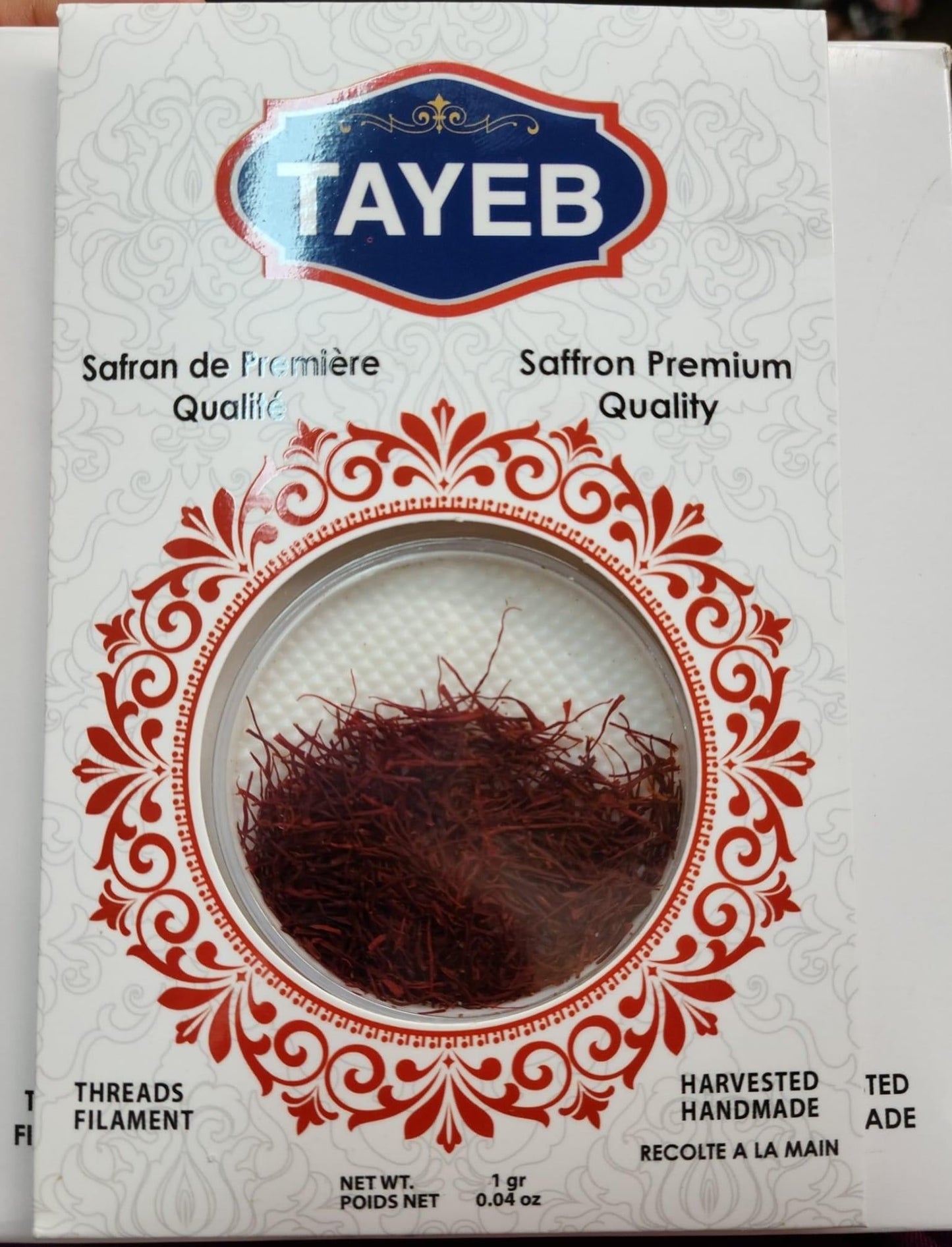 Pure Premium Saffron Tayeb 1g