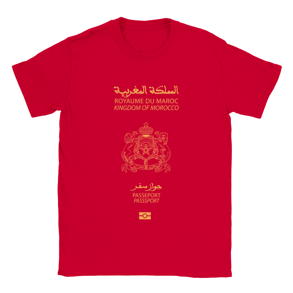 Moroccan Passport Unisex T-shirt