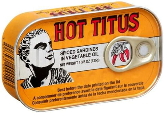 Titus Sardines in Spicy Soya Oil 125g